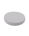 Lenzuolo con angoli in cotone biologico 73x73 cm – Ovale Grigio