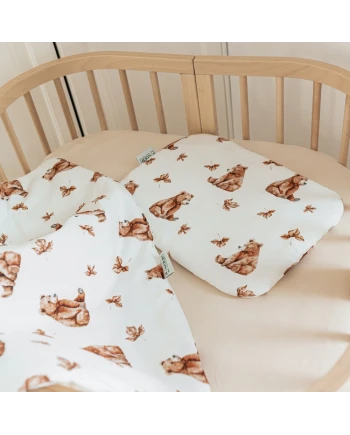 Cuscino in bambù per bambini 30x40 – Orsetti | Waldin