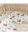 Cuscino in bambù per bambini 30x40 – Orsetti | Waldin