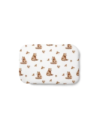 Cuscino in bambù per bambini 60x40 – Orsetti | Waldin