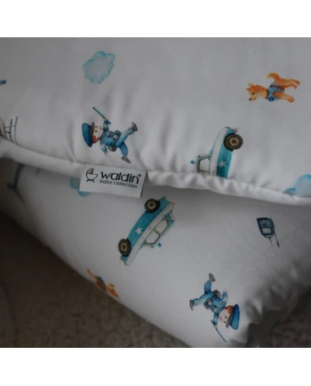 Cuscino in bambù per bambini 30x40 – Polizia | Waldin