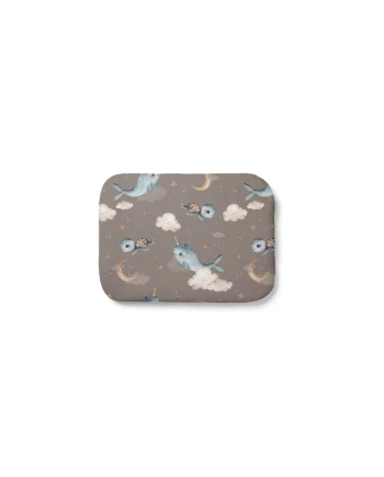 Cuscino in bambù per bambini 30x40 – Balene | Waldin