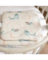 Cuscino in bambù per bambini 30x40 – Balene | Waldin