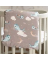 Cuscino in bambù per bambini 60x40 – Balene | Waldin