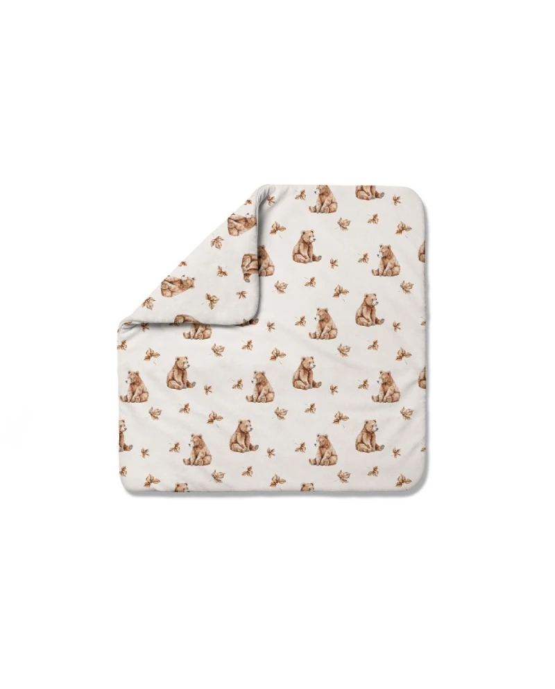 Copertina in bambù per neonati 75x75 cm + nastro per sacco nanna