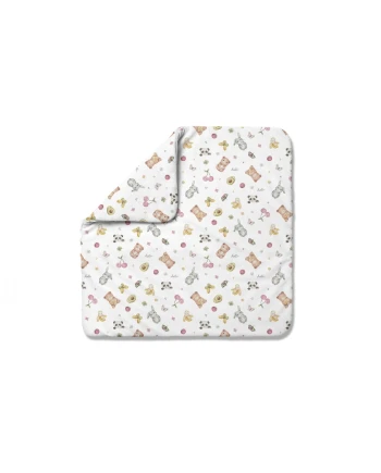 Copertina in bambù per neonati 75x75 cm + nastro per sacco nanna