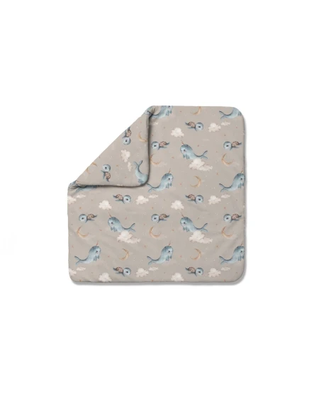 Copertina in bambù per neonati 75x75 cm + nastro per sacco nanna