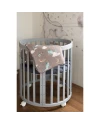 Copertina in bambù per neonati 75x75 cm + nastro per sacco nanna