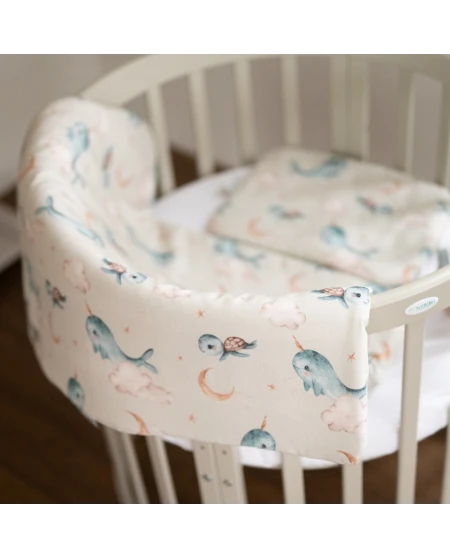 Copertina in bambù per neonati 75x75 cm + nastro per sacco nanna