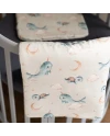 Copertina in bambù per neonati 75x75 cm + nastro per sacco nanna