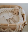 Paracolpi treccia per lettino in vari colori Waldin