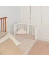 Lenzuolo con angoli per lettino co-sleeping 7in1 – Tortora Waldin