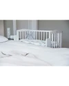 Lettino 2 in 1 con materasso - Bianco | Waldin