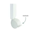 Lettino 2 in 1 con materasso - Bianco | Waldin