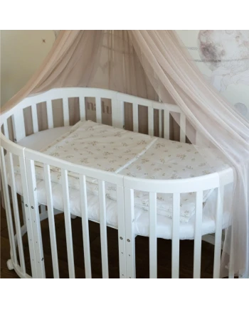 Set biancheria Junior 90x120 – Foglie marroni | Waldin