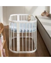 Lenzuolo con angoli in cotone biologico 93x65 per lettino 5in1 Waldin