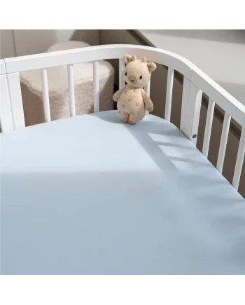 Lenzuolo con angoli in cotone biologico 93x65 per lettino 5in1 Waldin