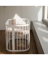 Lenzuolo con angoli in cotone 93x65 per lettino 5in1 Waldin