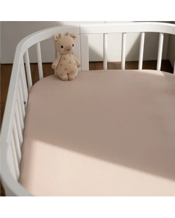 Lenzuolo con angoli in cotone 93x65 per lettino 5in1 Waldin