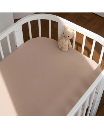 Lenzuolo con angoli in cotone 93x65 per lettino 5in1 Waldin