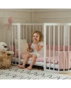 Lettino 7 in 1 con materasso Bianco | Waldin