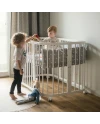 Lettino 7 in 1 con materasso Bianco | Waldin