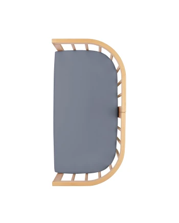 Lenzuolo con angoli per lettino co-sleeping 7in1 – Grafite