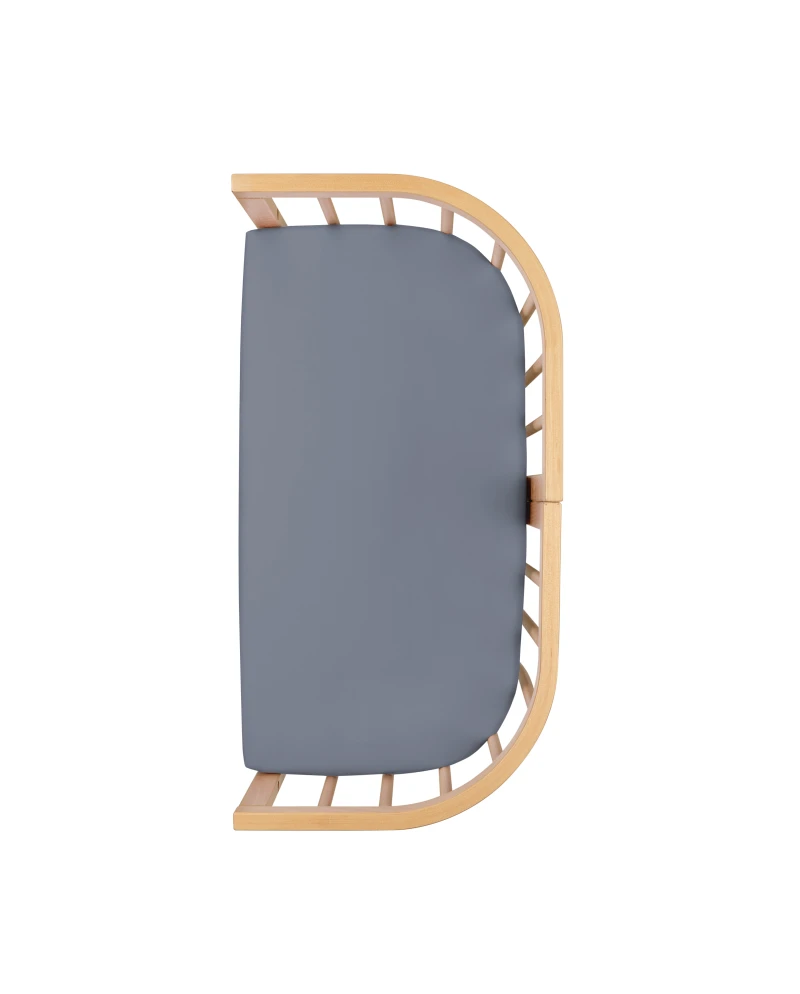 Lenzuolo con angoli per lettino co-sleeping 7in1 – Grafite Lenzuolo con angoli per lettino co-sleeping 7in1 – Grafite