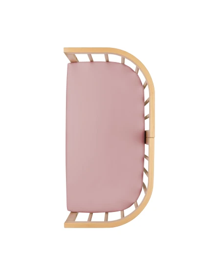 Lenzuolo con angoli per lettino co-sleeping 7in1 – Rosa | Waldin