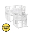 Lettino 7 in 1 con materasso Bianco | Waldin