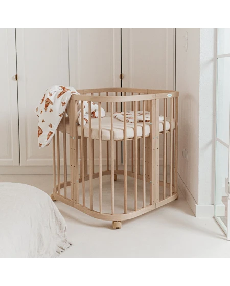 Copertina in bambù per neonati 75x75 cm + nastro per sacco nanna