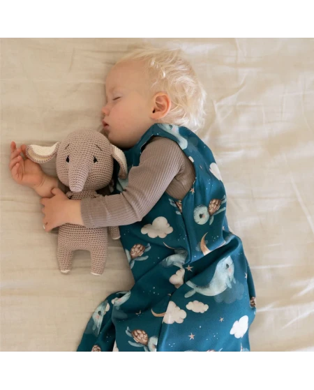 Sacco nanna bambù 6-18 mesi | Traspirante e naturale | Waldin