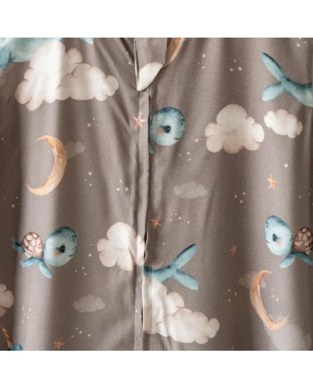 Sacco nanna bambù 0–6 mesi | Traspirante e naturale | Waldin