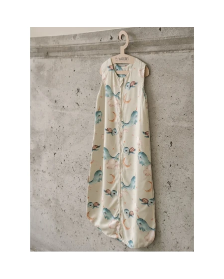 Sacco nanna bambù 0–6 mesi | Traspirante e naturale | Waldin