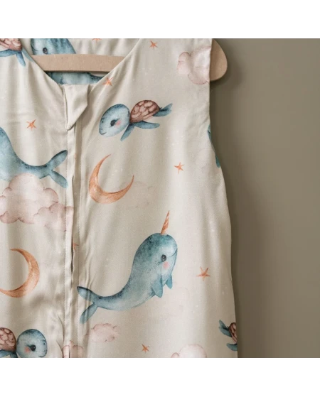 Sacco nanna bambù 6-18 mesi | Traspirante e naturale | Waldin