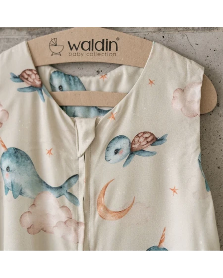 Sacco nanna bambù 6-18 mesi | Traspirante e naturale | Waldin