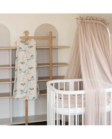 Sacco nanna bambù 6-18 mesi | Traspirante e naturale | Waldin