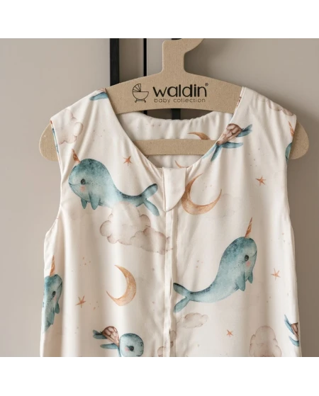 Sacco nanna bambù 6-18 mesi | Traspirante e naturale | Waldin