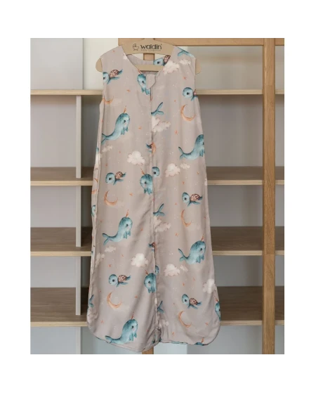 Sacco nanna bambù 6-18 mesi | Traspirante e naturale | Waldin