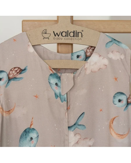 Sacco nanna bambù 6-18 mesi | Traspirante e naturale | Waldin