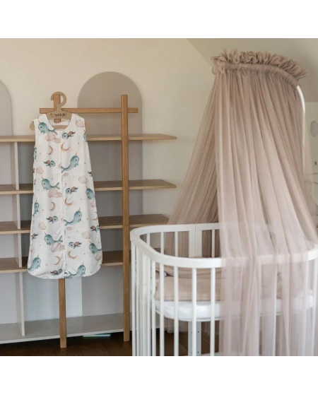 Sacco nanna bambù 6-18 mesi | Traspirante e naturale | Waldin