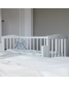 Lettino 2 in 1 con materasso - Bianco | Waldin