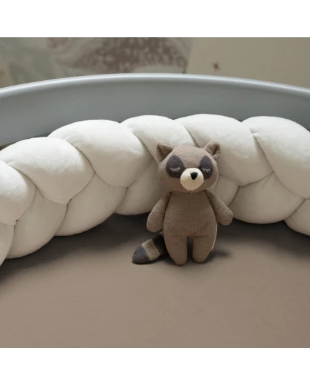 Lenzuolo con angoli in cotone biologico 73x73 cm – Ovale WALDIN