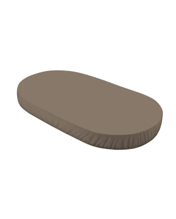 Lenzuolo con angoli in cotone biologico 124x73 cm – Ovale WALDIN