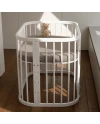 Lenzuolo con angoli in cotone 93x65 per lettino 5in1 Waldin