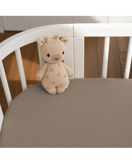 Lenzuolo con angoli in cotone 93x65 per lettino 5in1 Waldin