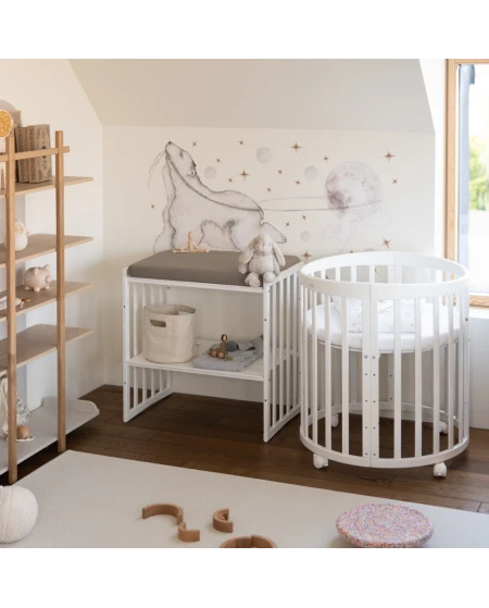 Lenzuolino per fasciatoio 70x50 cm – Taupe | Waldin