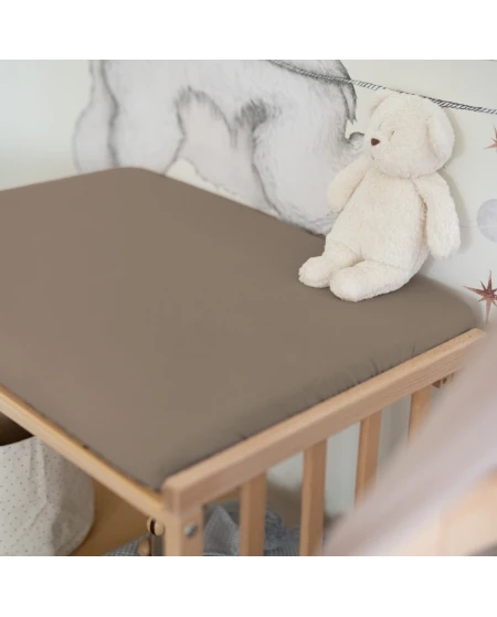 Lenzuolino per fasciatoio 70x50 cm – Taupe | Waldin