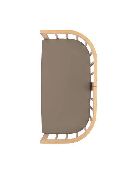 Lenzuolo con angoli per lettino co-sleeping 7in1 – Tortora Waldin