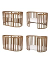 Lettino Ovale 7in1 con Materasso - Vintage | Waldin